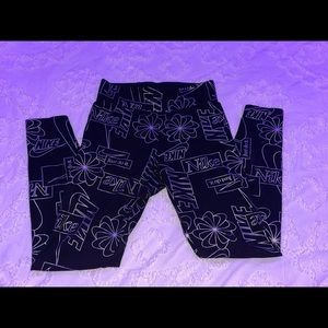 Nike logo print leggings